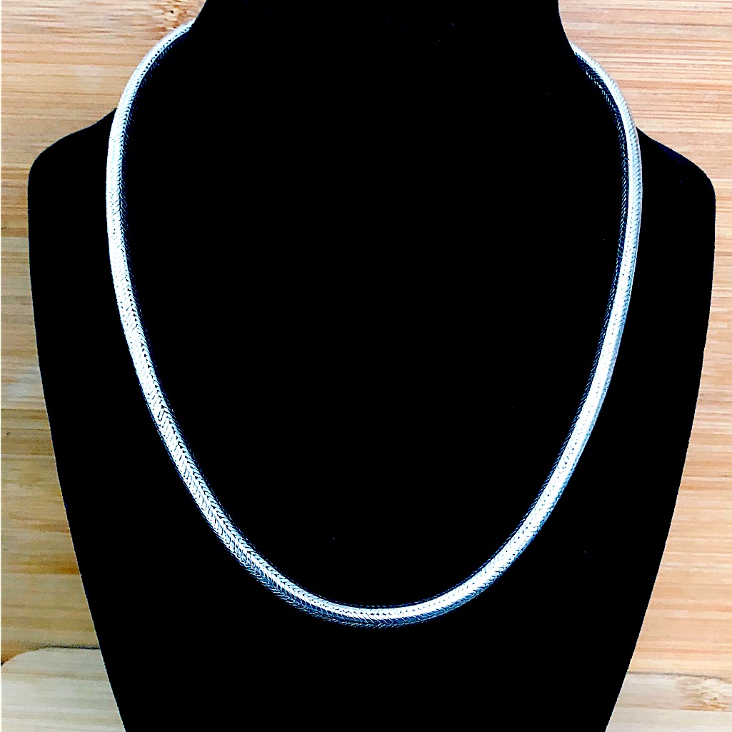 $528 Solid Heavy Estate Chain Sterling Silver 68 Grams Unmarked (Tested)